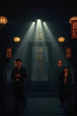 漫画《青瓦少年志》竖版海报，屋脊上的少年剪影