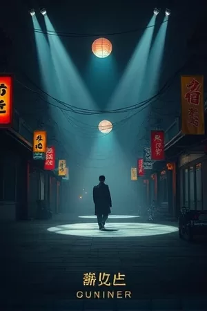 漫画《纸鹤飞行日志》竖版海报，桌面上的折纸鹤