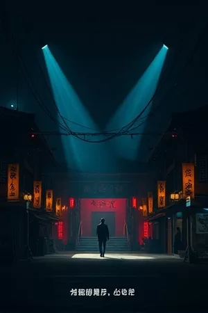 动画《星屑回收站》竖版海报，废品站的金属微光