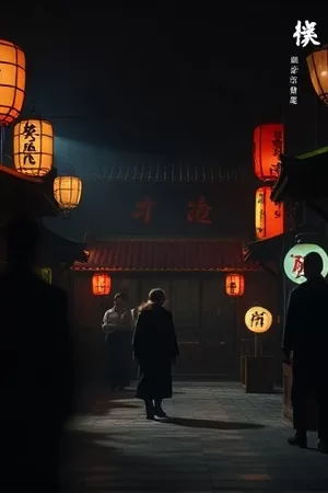 剧集《灰烬记号》竖版海报，灰白色调的手写符号